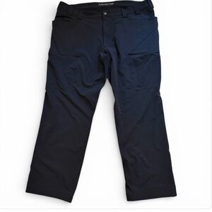 Duluth Pants Mens 42 Black Flexpedition Cargo Stretch Casual Hiking Outdoor